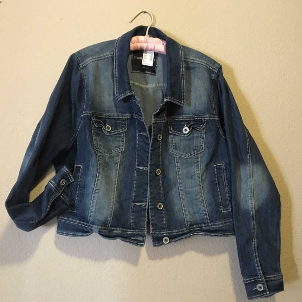 Denim Button Up Jacket